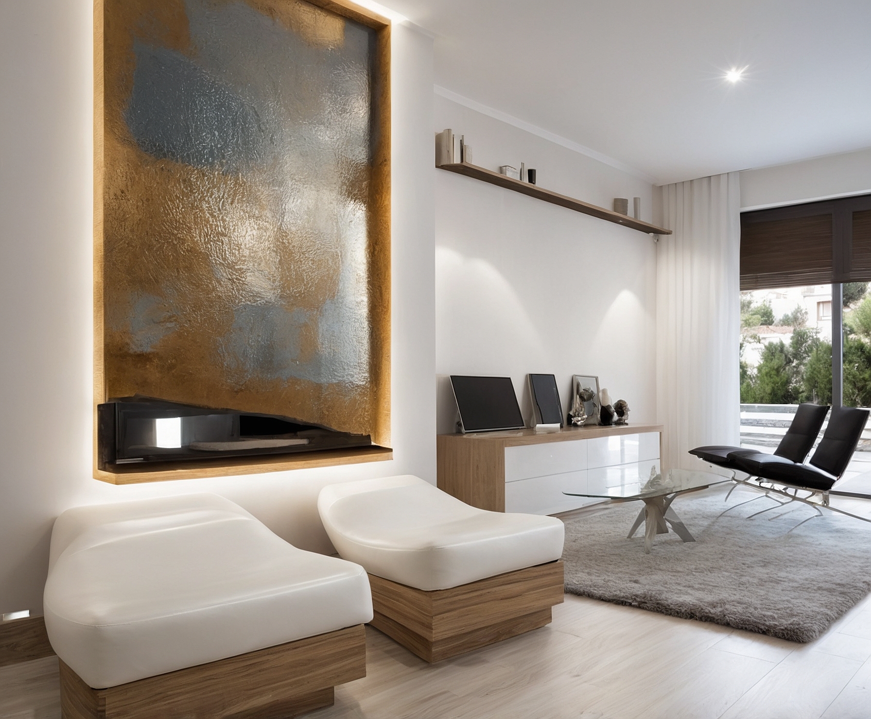 Espacio interior con solado elegante y duradero